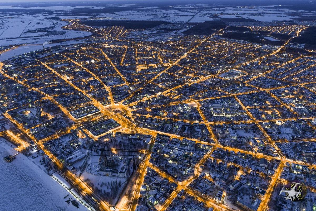 Кострома с высоты